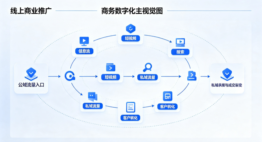 江苏线上商业推广怎么做？全域流量闭环搭建与低成本转化实战指南